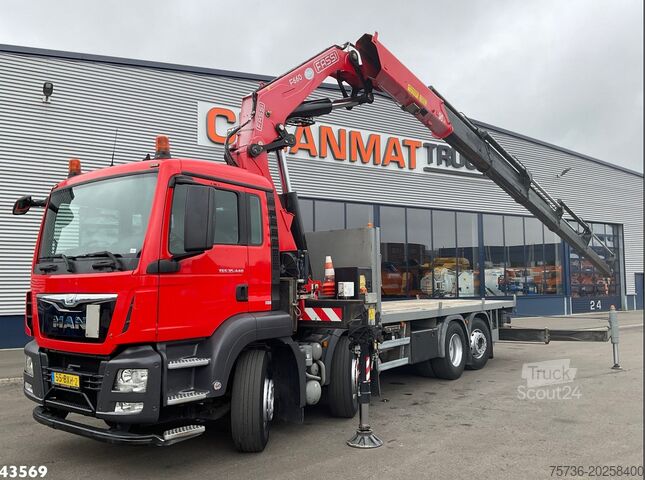 Автомобил с кран Man TGS 35.440 Euro 6 Fassi 66 Tonmeter laadkraan
