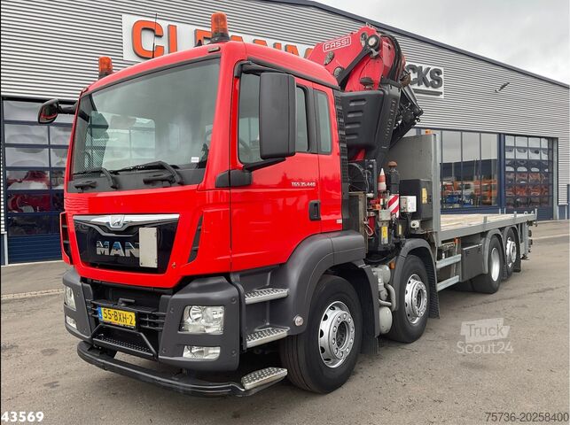 Kranwagen Man TGS 35.440 Euro 6 Fassi 66 Tonmeter laadkraan