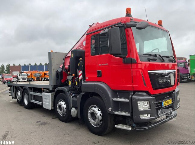 Kranwagen Man TGS 35.440 Euro 6 Fassi 66 Tonmeter laadkraan
