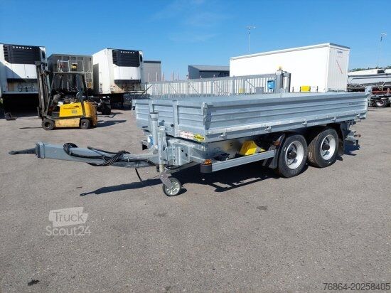 Dreiseitenkipper Anhänger HUMBAUR HTK 754020 TANDEM 3-SEITENKIPPER, VOLLVERZINKT,