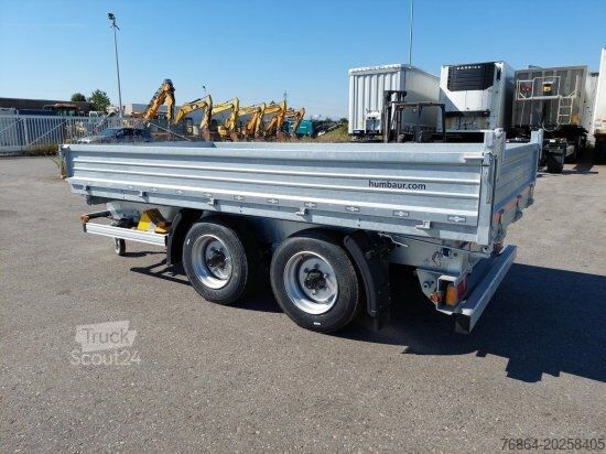 Dreiseitenkipper Anhänger HUMBAUR HTK 754020 TANDEM 3-SEITENKIPPER, VOLLVERZINKT,
