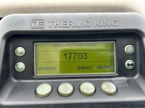 Remorque surbaissée SCHMITZ SCB S3B KüHLAUFLIEGER, TK SLXE 400, BLUMENBREITE