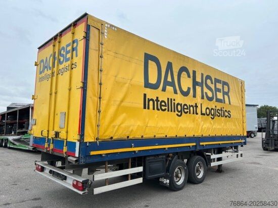 Открытый прицеп с тентом  JUNGE DURCHLADER, ANHäNGER
