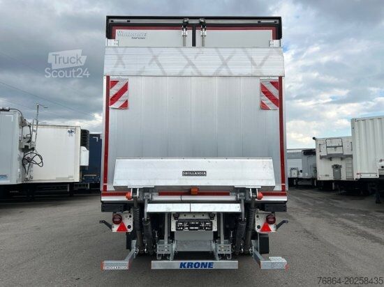 Remorque surbaissée KRONE SE CITY KüHLER, TK SLXI 300, 1-ACHSAUFLIEGER MIT HEBEBüHNE