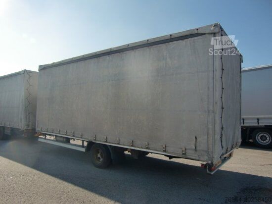 LKW mit Pritsche & Plane MAN LE 8.220 4X2 BL PLANENAUFBAU + ANHäNGER KOMPLETTZUG