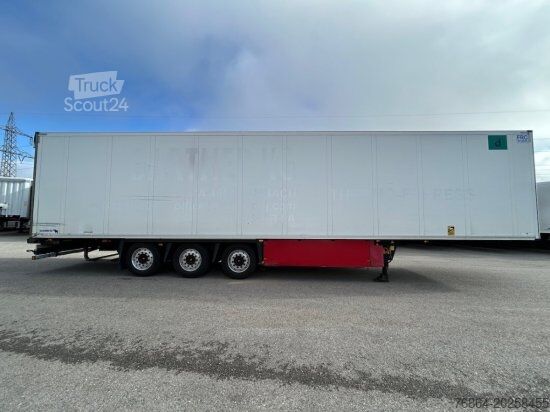 Remorque surbaissée SCHMITZ SCB S3B KüHLAUFLIEGER, TK SLXE 400,  LIFTACHSE, DOPPELSTOCK, BLUMENBREITE