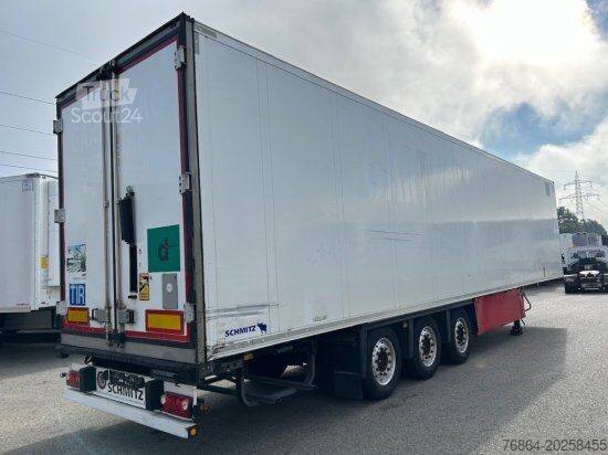 Remorque surbaissée SCHMITZ SCB S3B KüHLAUFLIEGER, TK SLXE 400,  LIFTACHSE, DOPPELSTOCK, BLUMENBREITE