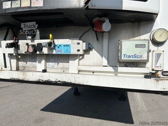 Remorque surbaissée SCHMITZ SCB S3B KüHLAUFLIEGER, TK SLXE 400,  LIFTACHSE, DOPPELSTOCK, BLUMENBREITE