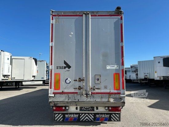 Ημιρυμουλκούμενο με κινούμενο δάπεδο STAS SCHUBBODEN  S300 ZX, LIFTACHSE, FUNK