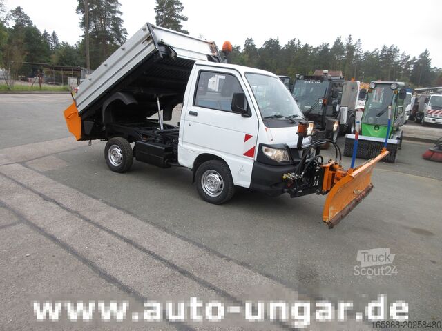 Winterdienstgerät Piaggio Porter S90 Kipper 4x4 Winterdienst Pflug