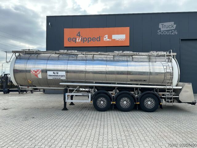 Camião-cisterna Feldbinder LEVENSMIDDELEN / FOOD / LEBENSMITTEL / 33.500L ...