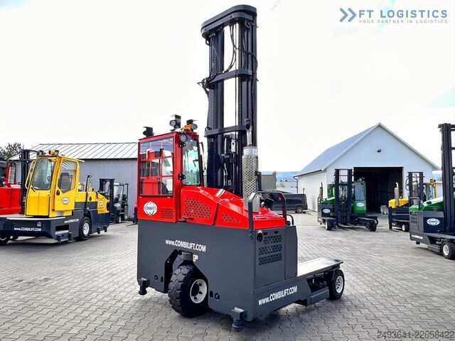 Četrvirzienu iekrāvēja kravas automašīna Combilift C4000 / GAS / TRIPLEX / 9300MM /LIKE NEW