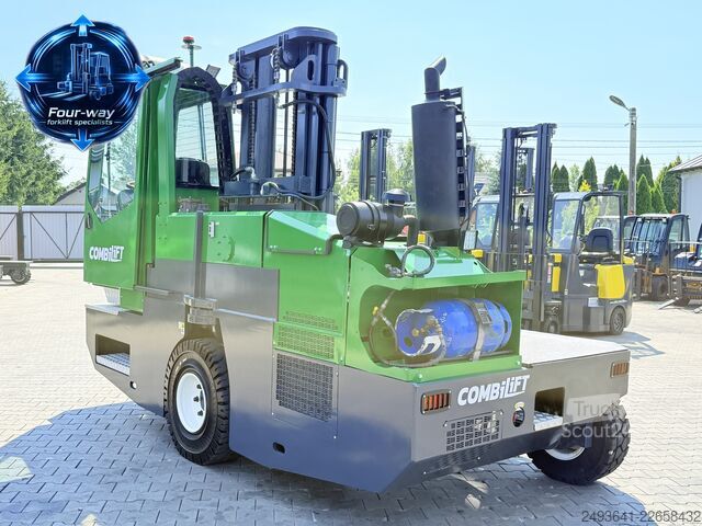 τετραπλής κατεύθυνσης περονοφόρο όχημα Combilift C5000SL GAS TRIPLEX 5500 FREE-LIFT