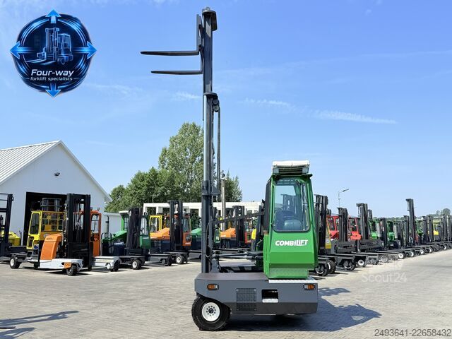 τετραπλής κατεύθυνσης περονοφόρο όχημα Combilift C5000SL GAS TRIPLEX 5500 FREE-LIFT