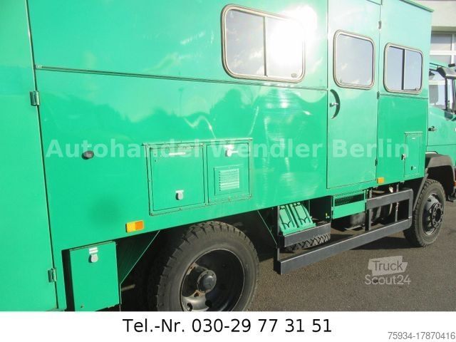 Inne MERCEDES-BENZ 917 A 4x4 Wohnkoffer 100 km/h 814 817 9 14 H-Gut