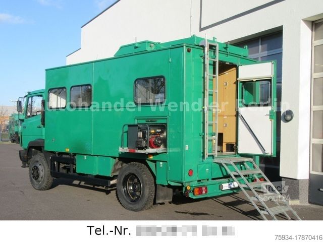 Inne MERCEDES-BENZ 917 A 4x4 Wohnkoffer 100 km/h 814 817 9 14 H-Gut