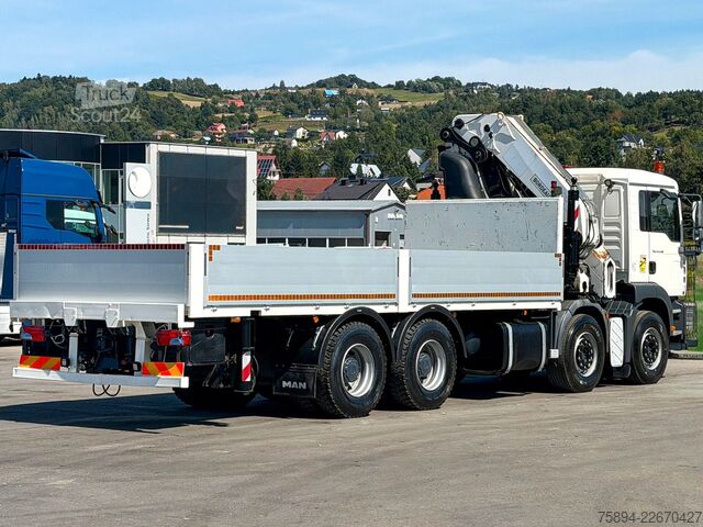 Żuraw samochodowy MAN TGA 41.430 * HIAB 700 E-6 + FUNK * 8x4