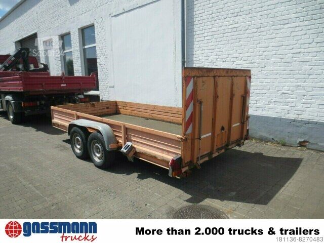 Lavtloader trailer  TTS-3,5 mit Auffahrrampe