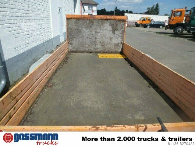 Lavtloader trailer  TTS-3,5 mit Auffahrrampe