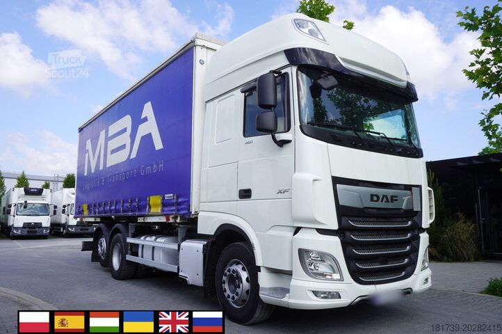 Posuvná plachta DAF XF 480 SSC / Curtainsider 19 EPAL / 2021