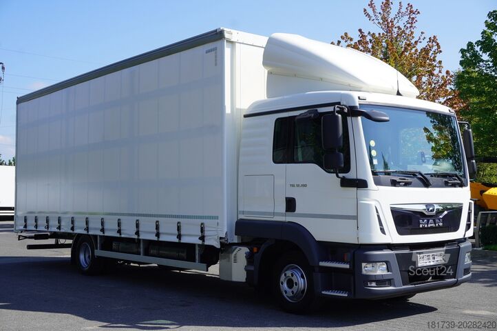 Vorhang MAN TGL 12.190 / Curtainsider 19 EPAL