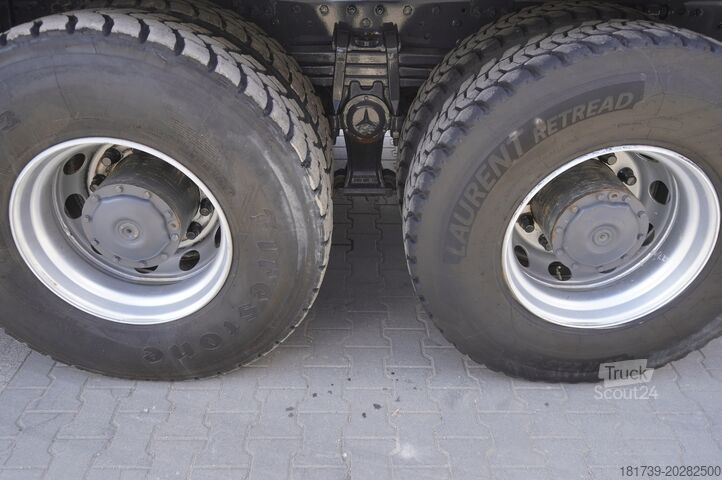 Savivartis su kranu Mercedes-Benz Actros 2641 6×4 E5 / Crane / Dumper
