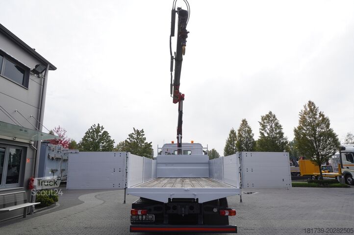 Plošina s jeřábem Mercedes-Benz Antos 2540 / Flatbed 15 EPAL/ Fassi F165
