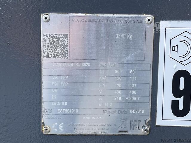 Agrega Atlas Copco QAS 150 VD