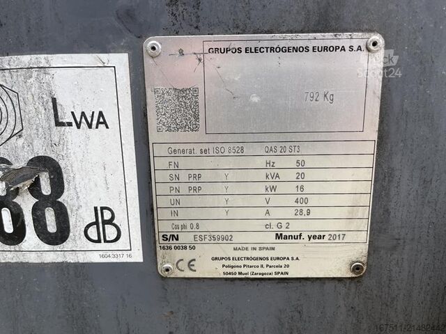 Aggregat Atlas Copco QAS 20