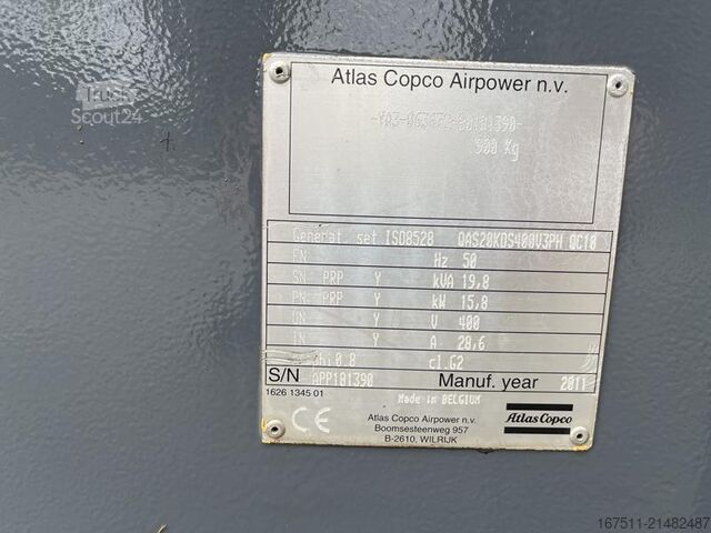 Aggregat Atlas Copco QAS 20