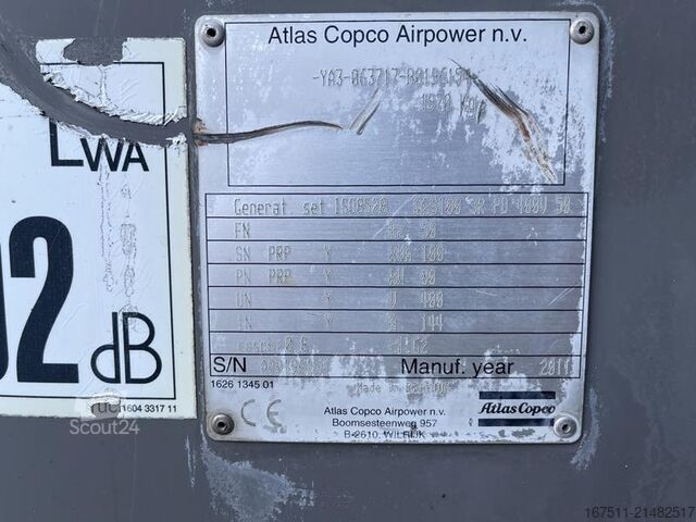 Agregat Atlas Copco QAS 100
