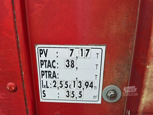 Atrelado da plataforma General Trailer TZ34CZ - SMB - DISC