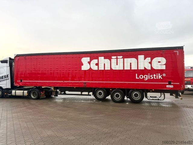 Открытый полуприцеп с тентом SCHMITZ CARGOBULL SCB Speed Curtainsider Top Zustand