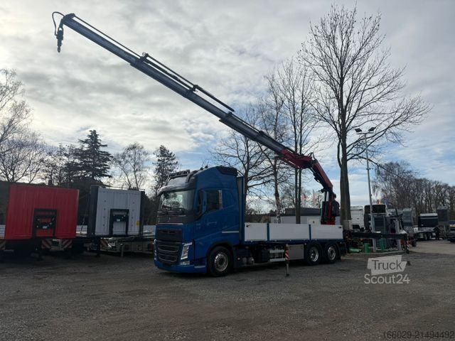 Бортовой грузовик VOLVO FH 500 6x2 Container Pritsche Fassi F455 Kran