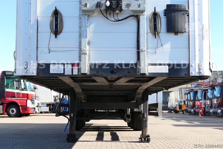 Semirremolque abierto con toldo SCHWARZMÜLLER SPA 3/E Pritsche Plane Liftachse SAF-Achsen