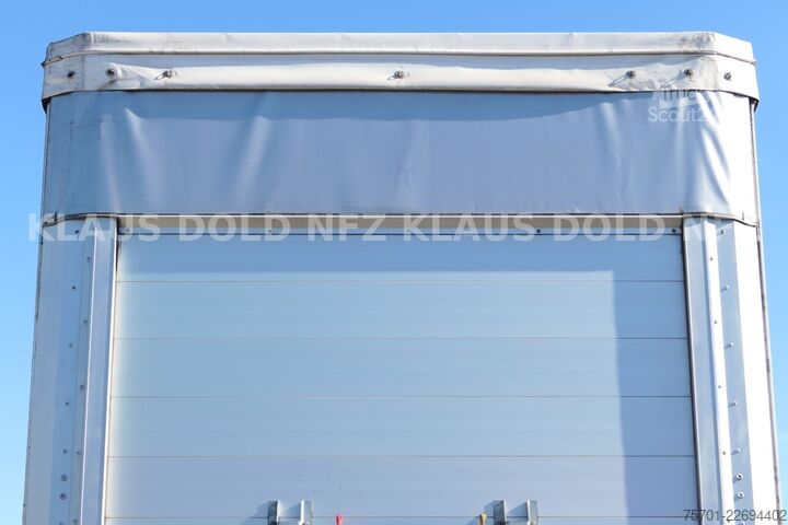 Semirremolque abierto con toldo SCHWARZMÜLLER SPA 3/E Pritsche Plane Liftachse SAF-Achsen