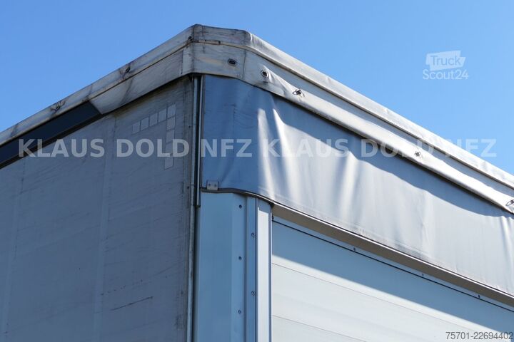 Semirremolque abierto con toldo SCHWARZMÜLLER SPA 3/E Pritsche Plane Liftachse SAF-Achsen
