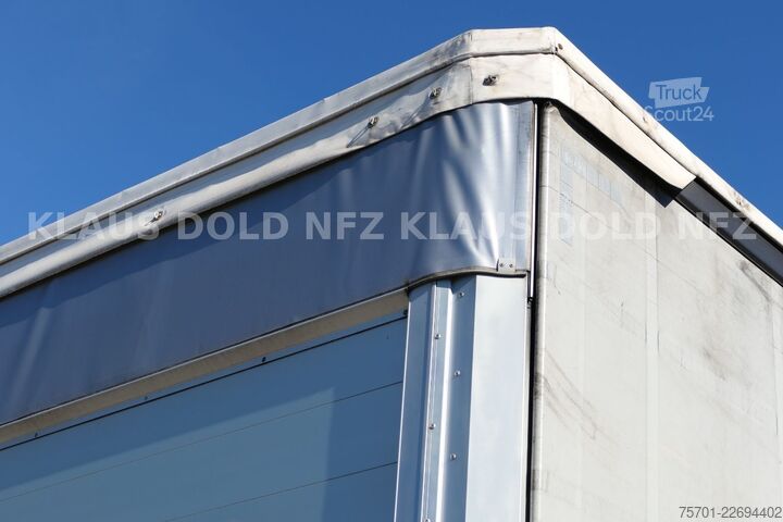 Semirremolque abierto con toldo SCHWARZMÜLLER SPA 3/E Pritsche Plane Liftachse SAF-Achsen