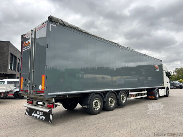 Semirreboque com piso móvel KRAKER CF-Z Schubboden 92m³ 10mm Boden Sehr sauber