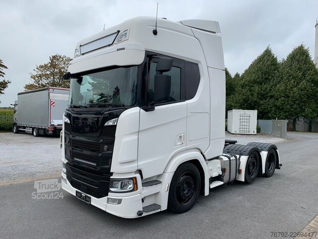 Tung lastbil SCANIA R 500 A6x2/4LB New/Ret./2xTank/Vollluft/70to GGW