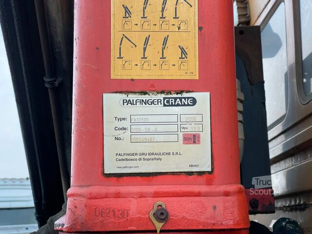 Lastbil med flak UNIMOG U 5000 Doka Pritsche/ PK 10.502 A/ AC/ AHK/ EU 3