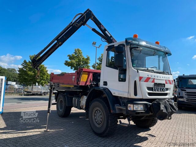 Annan IVECO EuroCargo ML 150E25/ 4x4/ Hiab+FB+5/6/ AC/ Winde
