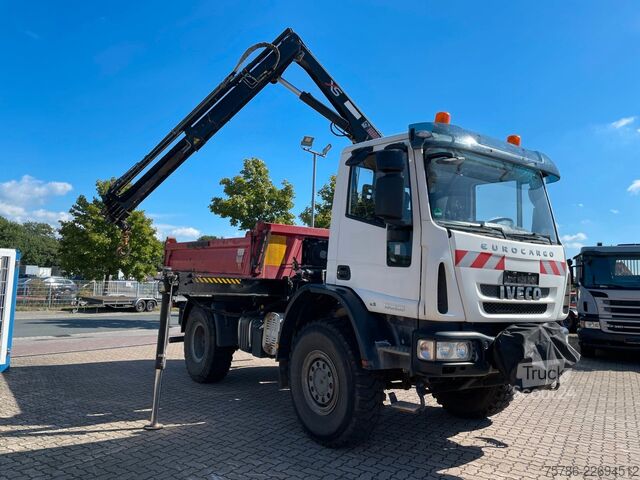 Annan IVECO EuroCargo ML 150E25/ 4x4/ Hiab+FB+5/6/ AC/ Winde