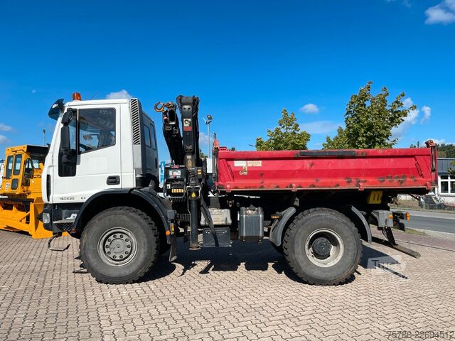 Annan IVECO EuroCargo ML 150E25/ 4x4/ Hiab+FB+5/6/ AC/ Winde