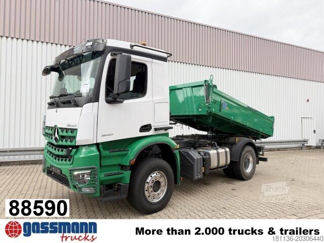 Camión volquete Mercedes-Benz Arocs 1840 K 4x2, MultimediaCockpit,
