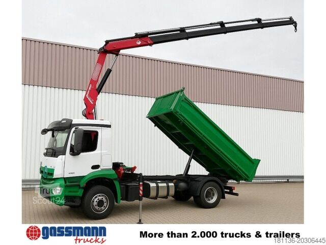 Camión volquete Mercedes-Benz Arocs 1840 K 4x2, MultimediaCockpit,