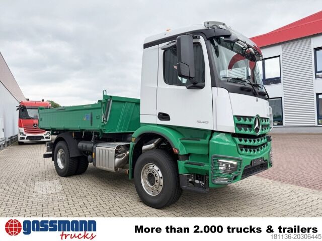 Camión volquete Mercedes-Benz Arocs 1840 K 4x2, MultimediaCockpit,