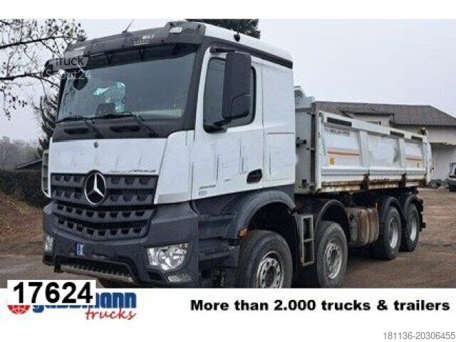 Camión volquete Mercedes-Benz Arocs 3445 K 8x4/4, Meiller Bordmatik links