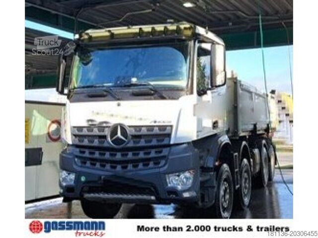 Camión volquete Mercedes-Benz Arocs 3445 K 8x4/4, Meiller Bordmatik links