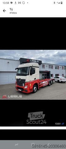 Грузовик с дизельным сажевым фильтром (DPF) Mercedes-Benz Actros